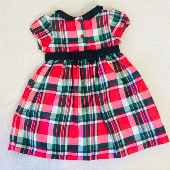 EUC Gymboree Christmas Holiday Dress size 12/18M - Picture 2 of 7